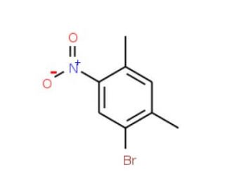 1-Bromo-2,4-dimethyl-5-nitrobenzene (CAS 69383-59-1) - chemical structure image