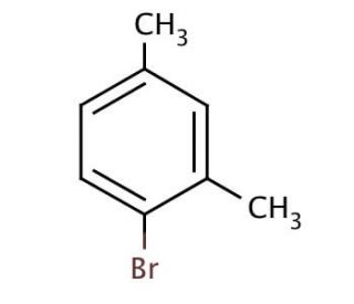 1-Bromo-2,4-dimethylbenzene (CAS 583-70-0) - chemical structure image