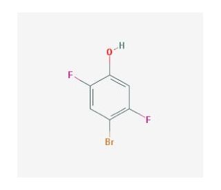 1-Bromo-2,5-difluoro-4-hydroxybenzene (CAS 486424-36-6) - chemical structure image