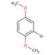 1-Bromo-2,5-dimethoxybenzene (CAS 25245-34-5) - chemical structure image