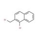 1-Bromo-2-(bromomethyl)naphthalene (CAS 37763-43-2) - chemical structure image