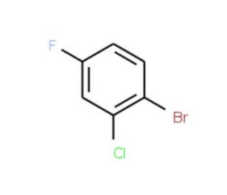 1-Bromo-2-chloro-4-fluorobenzene (CAS 110407-59-5) - chemical structure image
