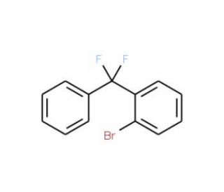 1-Bromo-2-(difluorophenylmethyl)benzene - chemical structure image