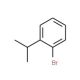 1-Bromo-2-isopropylbenzene (CAS 7073-94-1) - chemical structure image