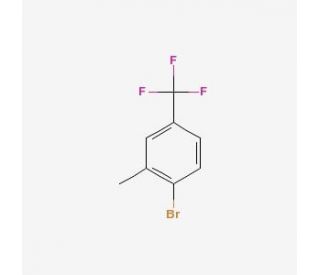 1-Bromo-2-methyl-4-(trifluoromethyl)benzene (CAS 929000-62-4) - chemical structure image
