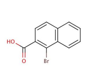 1-Bromo-2-naphthoic acid (CAS 20717-79-7) - chemical structure image
