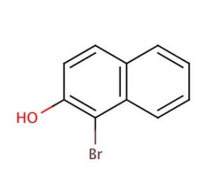 1-Bromo-2-naphthol (CAS 573-97-7) - chemical structure image
