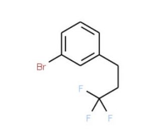 1-Bromo-3-(3,3,3-trifluoropropyl)benzene - chemical structure image