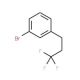 1-Bromo-3-(3,3,3-trifluoropropyl)benzene - chemical structure image