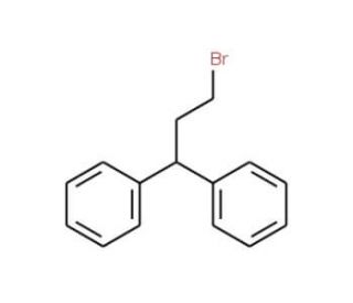1-Bromo-3,3-diphenylpropane (CAS 20017-68-9) - chemical structure image
