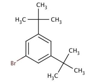1-Bromo-3,5-di-tert-butylbenzene (CAS 22385-77-9) - chemical structure image