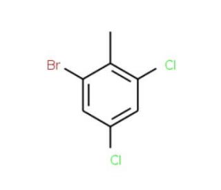 1-Bromo-3,5-dichloro-2-methylbenzene (CAS 115615-19-5) - chemical structure image