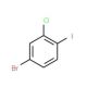 1-Bromo-3-chloro-4-iodobenzene (CAS 31928-47-9) - chemical structure image