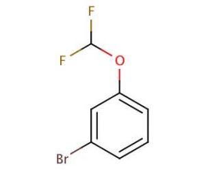1-Bromo-3-(difluoromethoxy)benzene (CAS 262587-05-3) - chemical structure image
