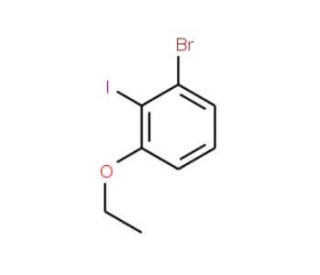 1-Bromo-3-ethoxy-2-iodobenzene (CAS 1072944-94-5) - chemical structure image