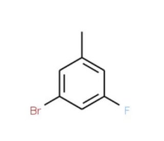 1-Bromo-3-fluoro-5-methylbenzene (CAS 202865-83-6) - chemical structure image