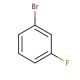1-Bromo-3-fluorobenzene (CAS 1073-06-9) - chemical structure image