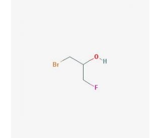 1-Bromo-3-fluoropropan-2-ol - chemical structure image