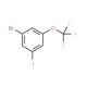 1-Bromo-3-iodo-5-(trifluoromethoxy)benzene (CAS 845866-78-6) - chemical structure image