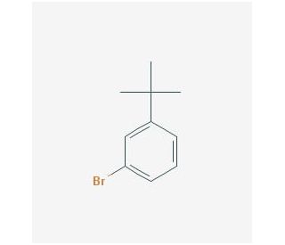1-Bromo-3-(tert-butyl)benzene (CAS 3972-64-3) - chemical structure image