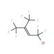 1-Bromo-3-(trifluoromethyl)-1,1,4,4,4-pentafluorobut-2-ene (CAS 885276-66-4) - chemical structure image