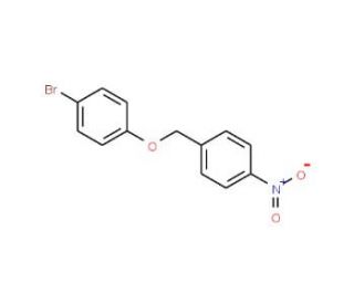 1-bromo-4-[(4-nitrobenzyl)oxy]benzene - chemical structure image