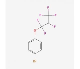 1-Bromo-4-(1,1,2,3,3,3-hexafluoropropoxy)benzene (CAS 52328-78-6) - chemical structure image