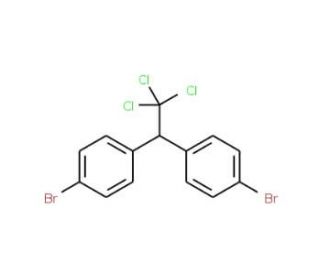 1-Bromo-4-[1-(4-bromophenyl)-2,2,2-trichloroethyl]benzene (CAS 2990-17-2) - chemical structure image