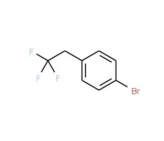 1-Bromo-4-(2,2,2-trifluoroethyl)benzene (CAS 155820-88-5) - chemical structure image