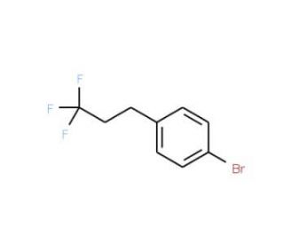 1-Bromo-4-(3,3,3-trifluoropropyl)benzene - chemical structure image