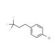 1-Bromo-4-(3,3,3-trifluoropropyl)benzene - chemical structure image