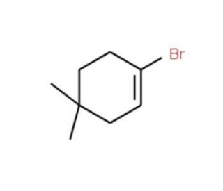 1-Bromo-4,4-dimethylcyclohex-1-ene (CAS 1020253-13-7) - chemical structure image