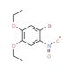 1-bromo-4,5-diethoxy-2-nitrobenzene (CAS 73775-84-5) - chemical structure image