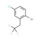 1-Bromo-4-chloro-2-(2,2,2-trifluoroethyl)benzene - chemical structure image