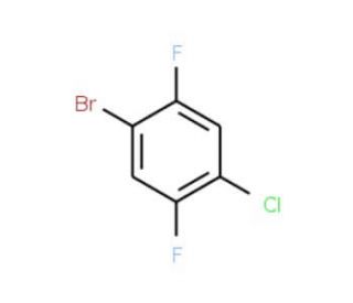 1-Bromo-4-chloro-2,5-difluorobenzene (CAS 172921-33-4) - chemical structure image