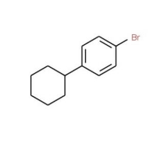 1-Bromo-4-cyclohexylbenzene (CAS 25109-28-8) - chemical structure image