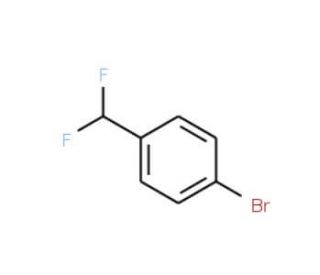 1-Bromo-4-(difluoromethyl)benzene (CAS 51776-71-7) - chemical structure image