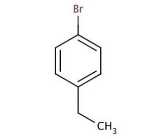 1-Bromo-4-ethylbenzene (CAS 1585-07-5) - chemical structure image
