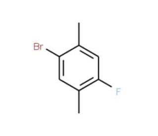 1-Bromo-4-fluoro-2,5-dimethylbenzene (CAS 51760-04-4) - chemical structure image
