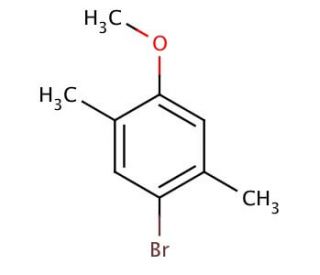 1-Bromo-4-methoxy-2,5-dimethylbenzene (CAS 58106-25-5) - chemical structure image