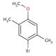 1-Bromo-4-methoxy-2,5-dimethylbenzene (CAS 58106-25-5) - chemical structure image