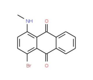 1-Bromo-4-methylamino-anthraquinone (CAS 128-93-8) - chemical structure image