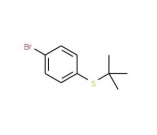 1-Bromo-4-t-butylthiobenzene (CAS 25752-90-3) - chemical structure image