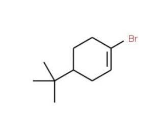 1-Bromo-4-tert-butylcyclohex-1-ene (CAS 23525-05-5) - chemical structure image