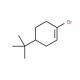 1-Bromo-4-tert-butylcyclohex-1-ene (CAS 23525-05-5) - chemical structure image