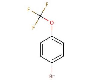 1-Bromo-4-(trifluoromethoxy)benzene (CAS 407-14-7) - chemical structure image
