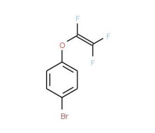1-Bromo-4-(trifluorovinyloxy)benzene (CAS 184910-53-0) - chemical structure image