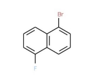 1-Bromo-5-fluoronaphthalene (CAS 315-56-0) - chemical structure image