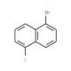 1-Bromo-5-fluoronaphthalene (CAS 315-56-0) - chemical structure image