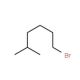 1-Bromo-5-methylhexane (CAS 35354-37-1) - chemical structure image